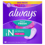 Set Always Dailies Fresh Protect, Damenbinden, Normal, 2 x 58 Stück