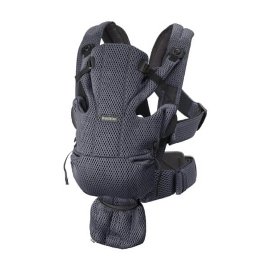 Mochila Porta Bebé Anatómica Move, Malla 3D Antracita, Babybjorn