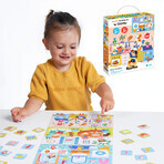 CzuCzu Cosa facciamo a casa, puzzle per bambini, 2-3 anni, 24 elementi