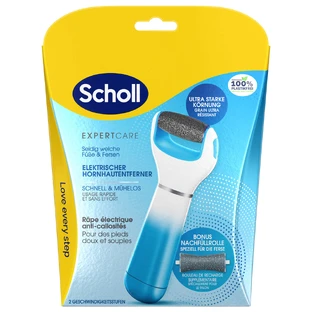 Scholl Expert Care, elektronische Fußfeile mit 2 Köpfen