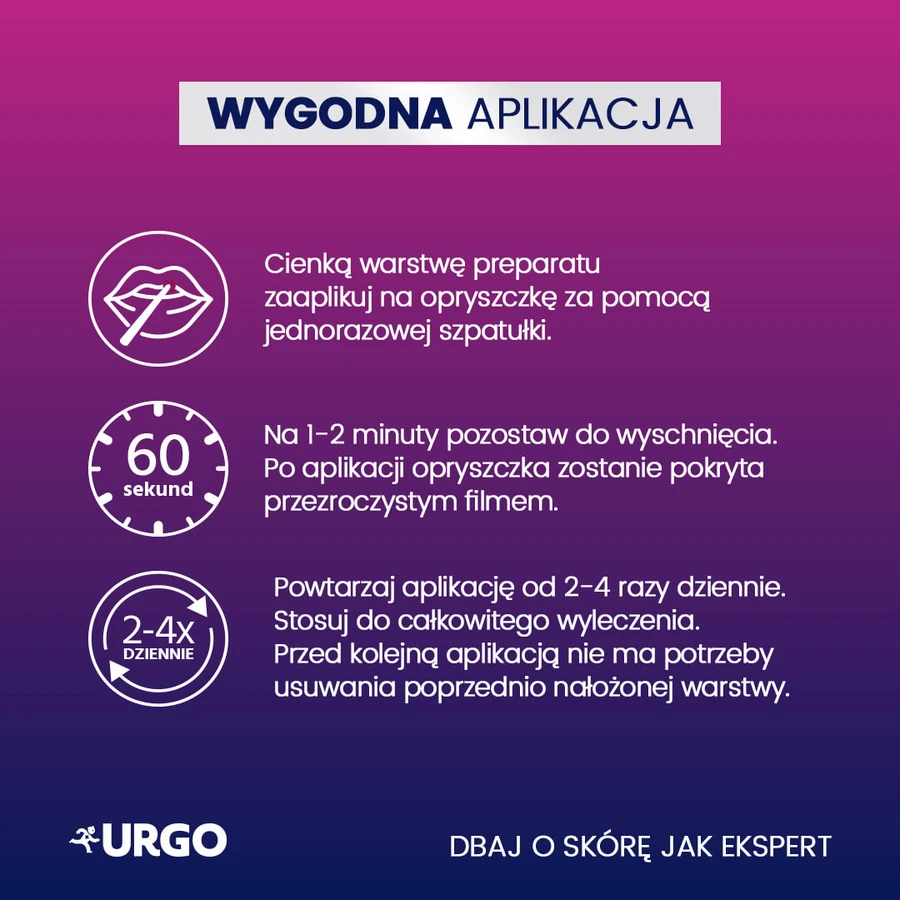 Urgo Filmogel Herpes, liquid patch, 3 ml