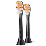 Philips, replacement tips for Sonicare A3 Premium All-in-One sonic toothbrush, black, 2 pieces