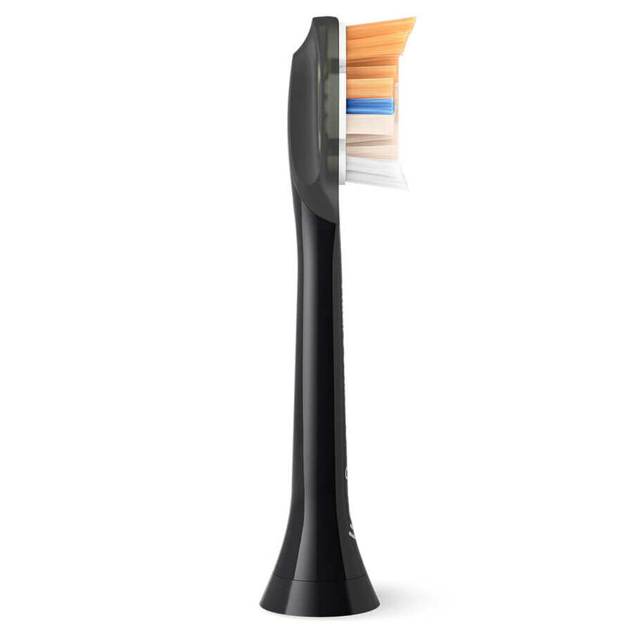 Philips, replacement tips for Sonicare A3 Premium All-in-One sonic toothbrush, black, 2 pieces