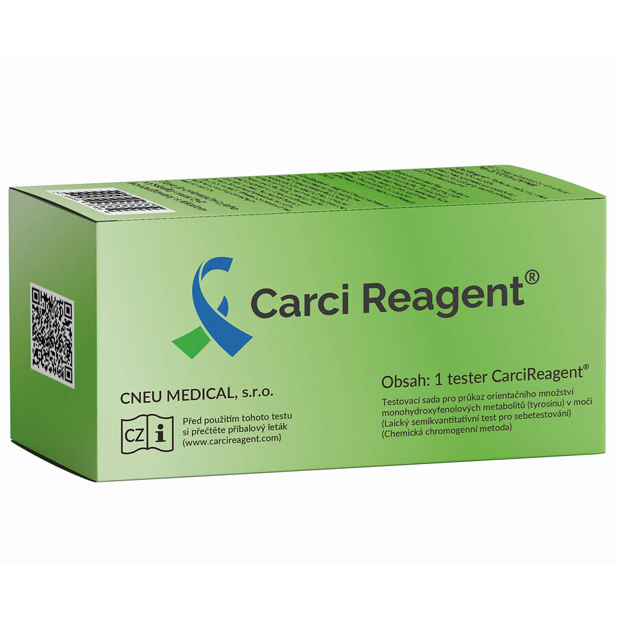 Reagente Carci, test per la rilevazione dei metaboliti del monoidrossifenolo nelle urine, 1 pezzo
