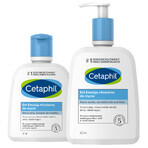 Kit Cetaphil EM Cleansing, Micellaire emulsie voor de gevoelige huid, voor het hele gezin, 250 ml + 500 ml Kit Cetaphil EM Cleansing, Micellaire emulsie voor de gevoelige huid, voor het hele gezin, 250 ml + 500 ml