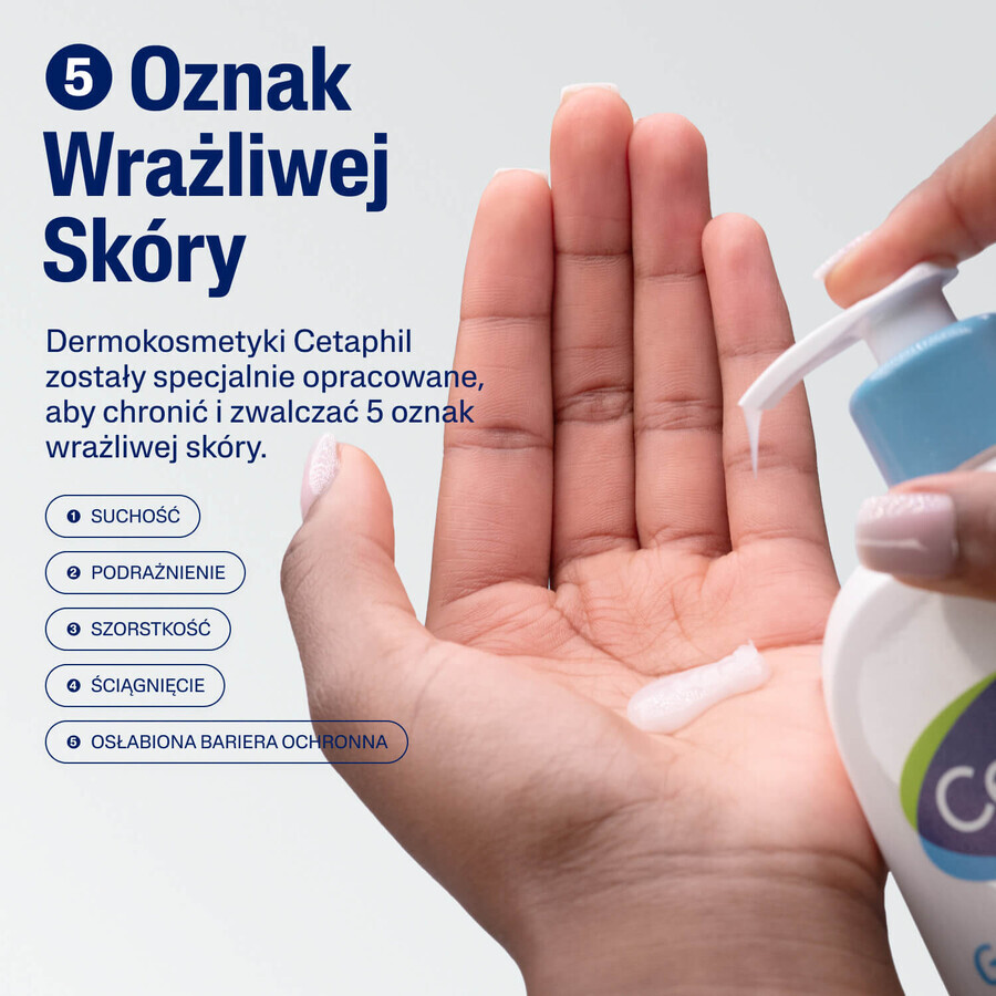 Kit Cetaphil EM Cleansing, Micellaire emulsie voor de gevoelige huid, voor het hele gezin, 250 ml + 500 ml