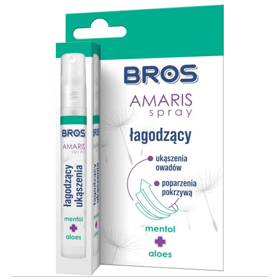 Bros Amaris, verzachtende spray tegen insectenbeten, 9 ml