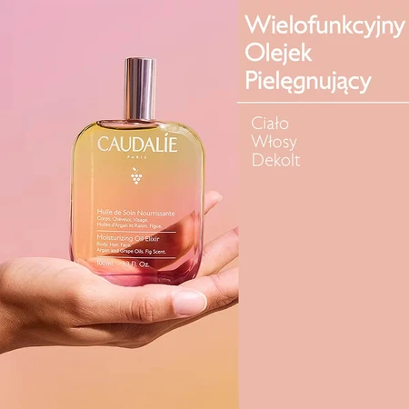 Caudalie, huile de soin nourrissante pour le corps, le visage et les cheveux, 50 ml