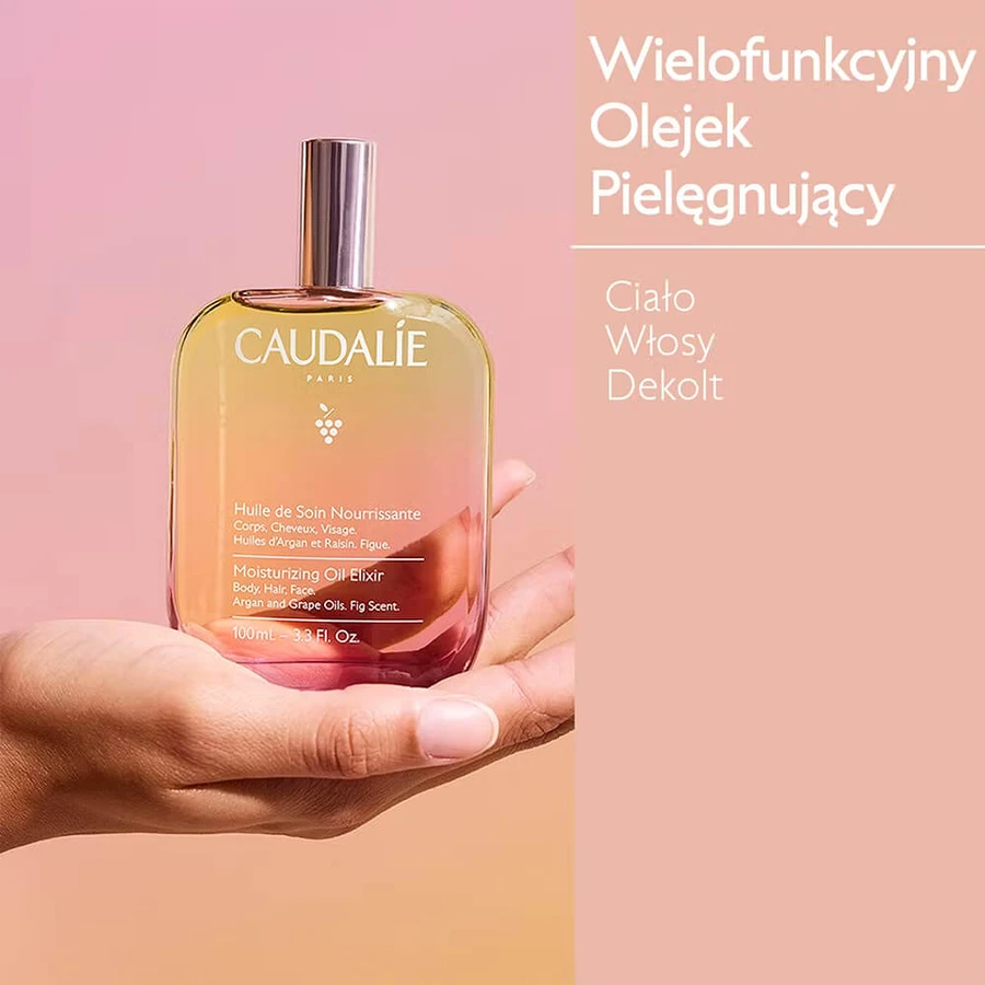 Caudalie, huile de soin nourrissante pour le corps, le visage et les cheveux, 50 ml