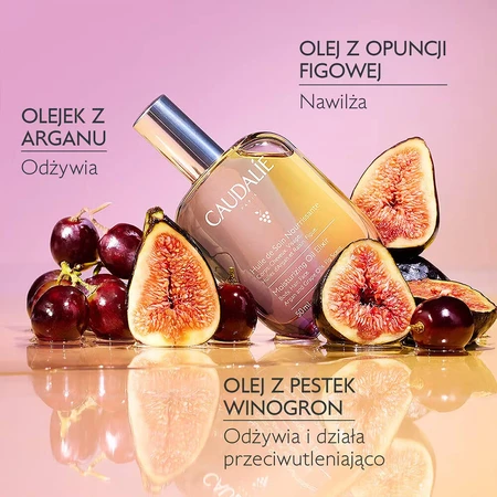 Caudalie, huile de soin nourrissante pour le corps, le visage et les cheveux, 50 ml