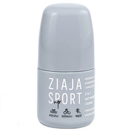 Ziaja Sport Up, antitranspirante y suero 2en1, 60 ml