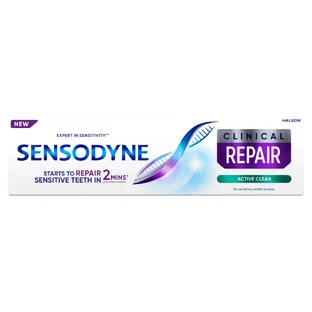 Sensodyne Clinical Repair Active Clean Zahnpasta für überempfindliche Zähne, 75 ml