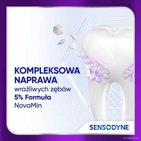 Sensodyne Clinical Repair Active Clean Zahnpasta für überempfindliche Zähne, 75 ml