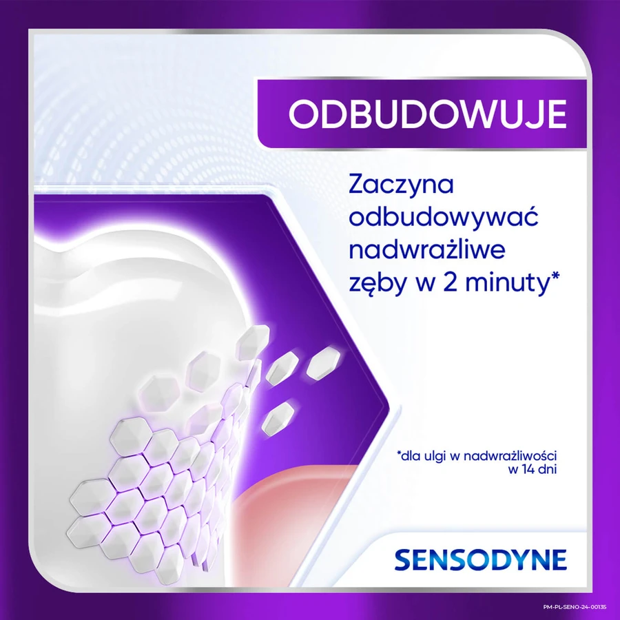 Sensodyne Clinical Repair Active Clean Zahnpasta für überempfindliche Zähne, 75 ml