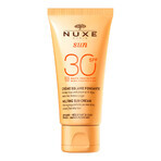 Nuxe Sun, deliziosa crema solare per il viso SPF 30, 50 ml + borsa da spiaggia in omaggio