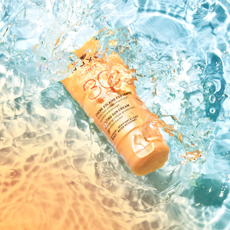 Nuxe Sun, deliziosa crema solare per il viso SPF 30, 50 ml + borsa da spiaggia in omaggio