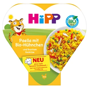 HiPP Bio dish, paella with vegetables and chicken, after 1 year, 250 g
