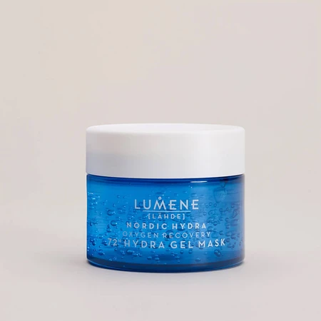 Lumene Nordic Hydra Lahde, masque gel oxygénant et hydratant 72h, 150ml