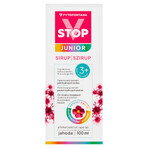 Fytofontana V-Stop Junior 3+, syrup for children over 3 years of age, strawberry flavor, 100 ml