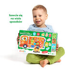 CzuCzu Moto Puzzle Garbage truck, puzzle for children, 2-3 years, 26 elements CzuCzu Moto Puzzle Garbage truck, puzzle for children, 2-3 years, 26 elements