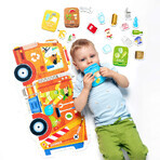 CzuCzu Moto Puzzle Garbage truck, puzzle for children, 2-3 years, 26 elements CzuCzu Moto Puzzle Garbage truck, puzzle for children, 2-3 years, 26 elements
