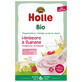 Holle Bio rice porridge, raspberry and banana with goat&#39;s milk, gluten-free, from 6 months, 200 g