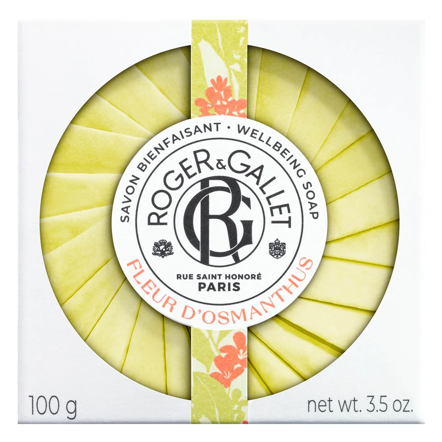 Roger & Gallet Fleur d'Osmanthus, pain de savon, 100 g