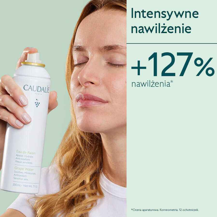 Caudalie Eau De Raisin, apă de struguri, 75 ml