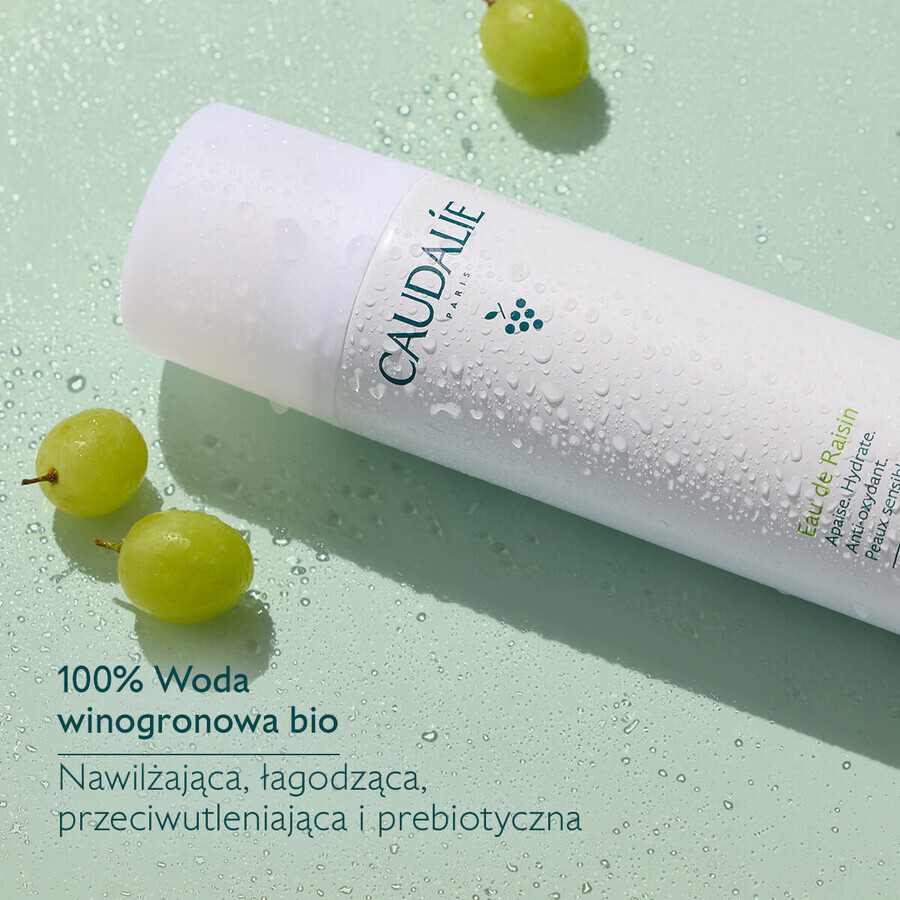 Caudalie Eau De Raisin, apă de struguri, 75 ml