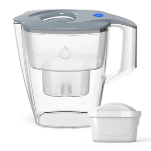 Dafi Mila Led, filterkan, staal, 3 l + Unimax filter, 1 stuk