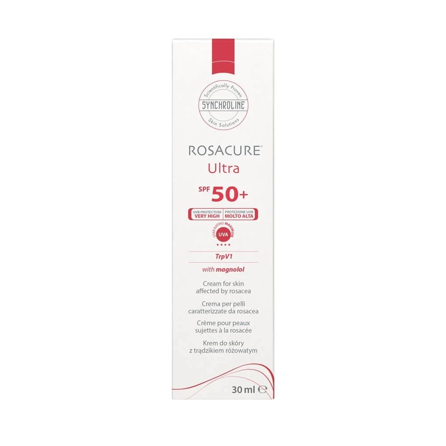 Synchroline Rosacure Ultra, Gesichtscreme mit SPF 50+ Schutz, 30 ml
