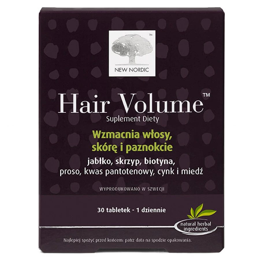 New Nordic Haarvolume, 30 tabletten