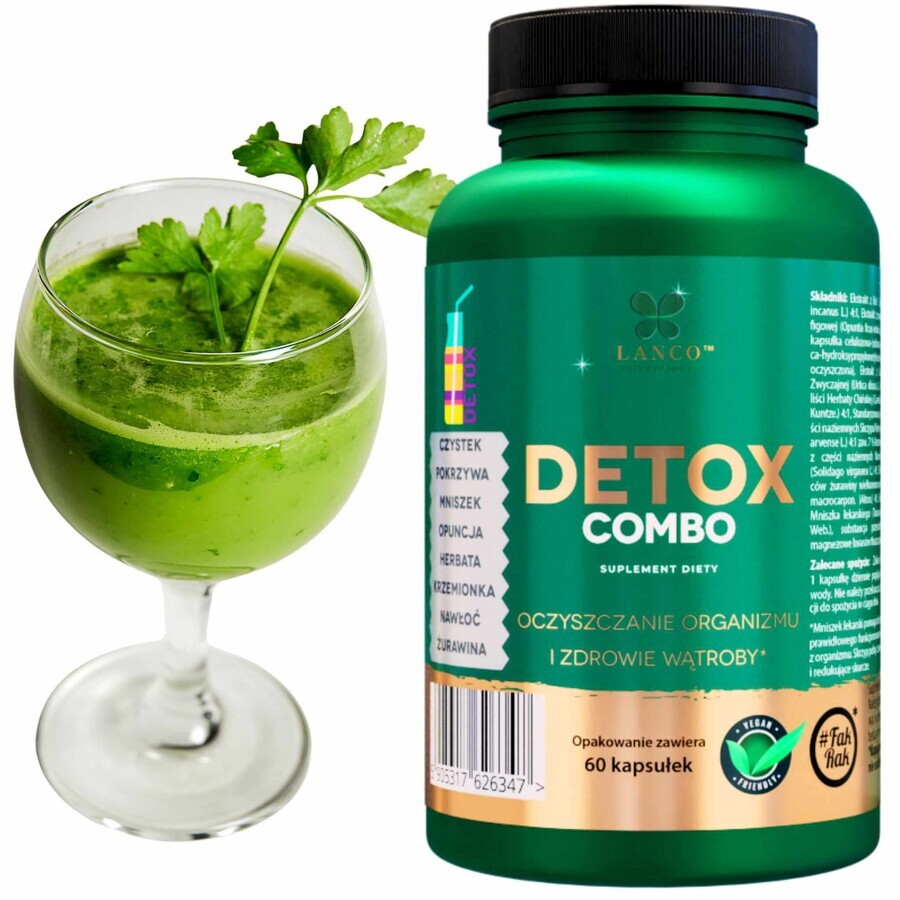 Lanco Nutritions Detox Combo, 60 capsules