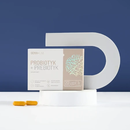 SEMA Lab Probiotikum + Präbiotikum, 20 Kapseln