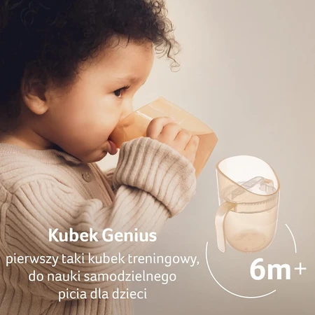 Lovi, Genius vaso entrenador, nude, 35/368, a partir de 6 meses, 150 ml