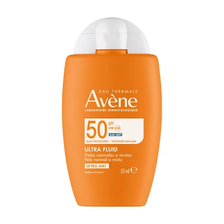Avene Sun Set, hoher Sonnenschutz, Spray, SPF 30, 200 ml + unsichtbarer Sonnenschutz für das Gesicht, empfindliche Haut, SPF 50+, 50 ml + Strandtasche gratis