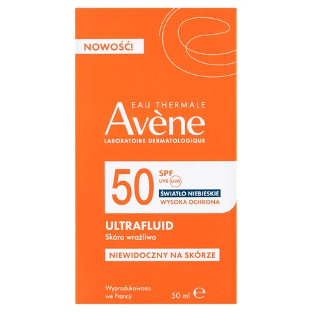 Avene Sun Set, hoher Sonnenschutz, Spray, SPF 30, 200 ml + unsichtbarer Sonnenschutz für das Gesicht, empfindliche Haut, SPF 50+, 50 ml + Strandtasche gratis