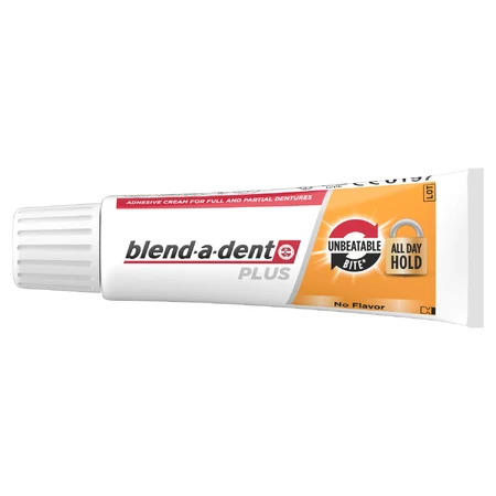 Blend-a-denr Plus, kunstgebitlijm in crème, onovertroffen fixatie, 40 ml