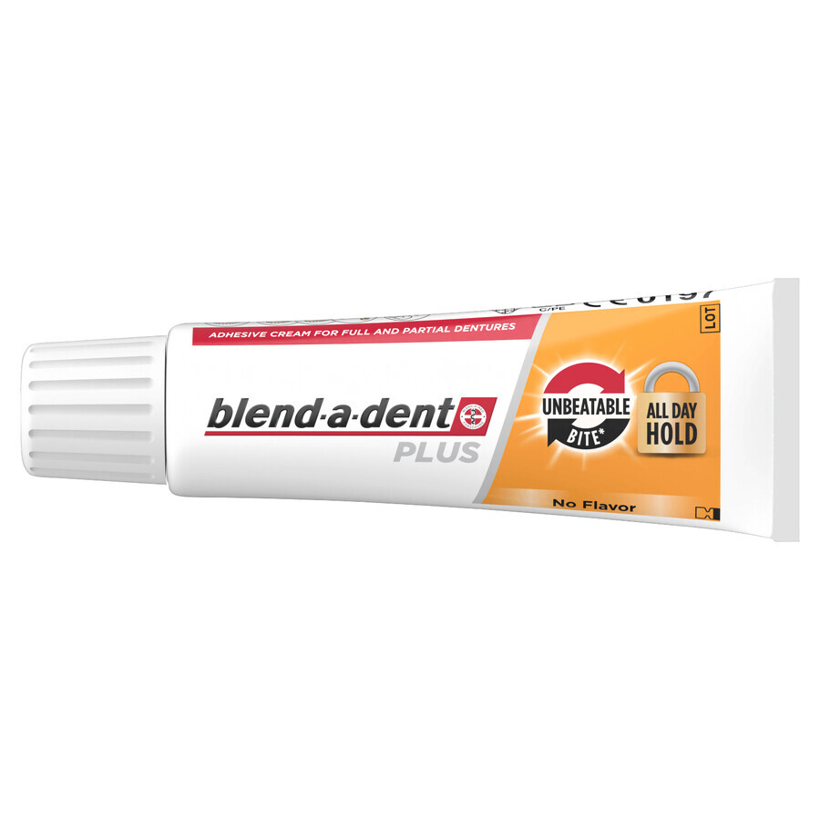 Blend-a-denr Plus, kunstgebitlijm in crème, onovertroffen fixatie, 40 ml