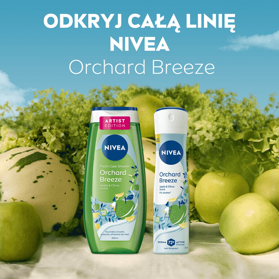 Nivea, Gel douche, Orchard Breeze, 250 ml