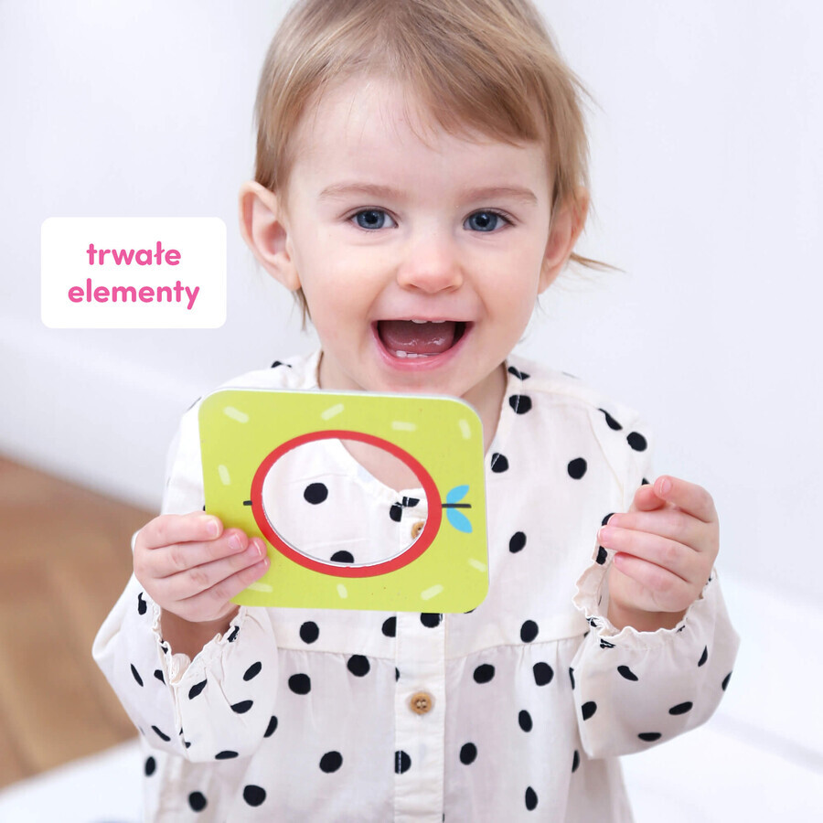 CzuCzu Scopri la ruota, puzzle per bambini, da 12 mesi, 16 pezzi