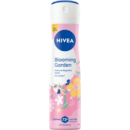 Nivea, antiperspirant spray, Blooming Garden, 150 ml