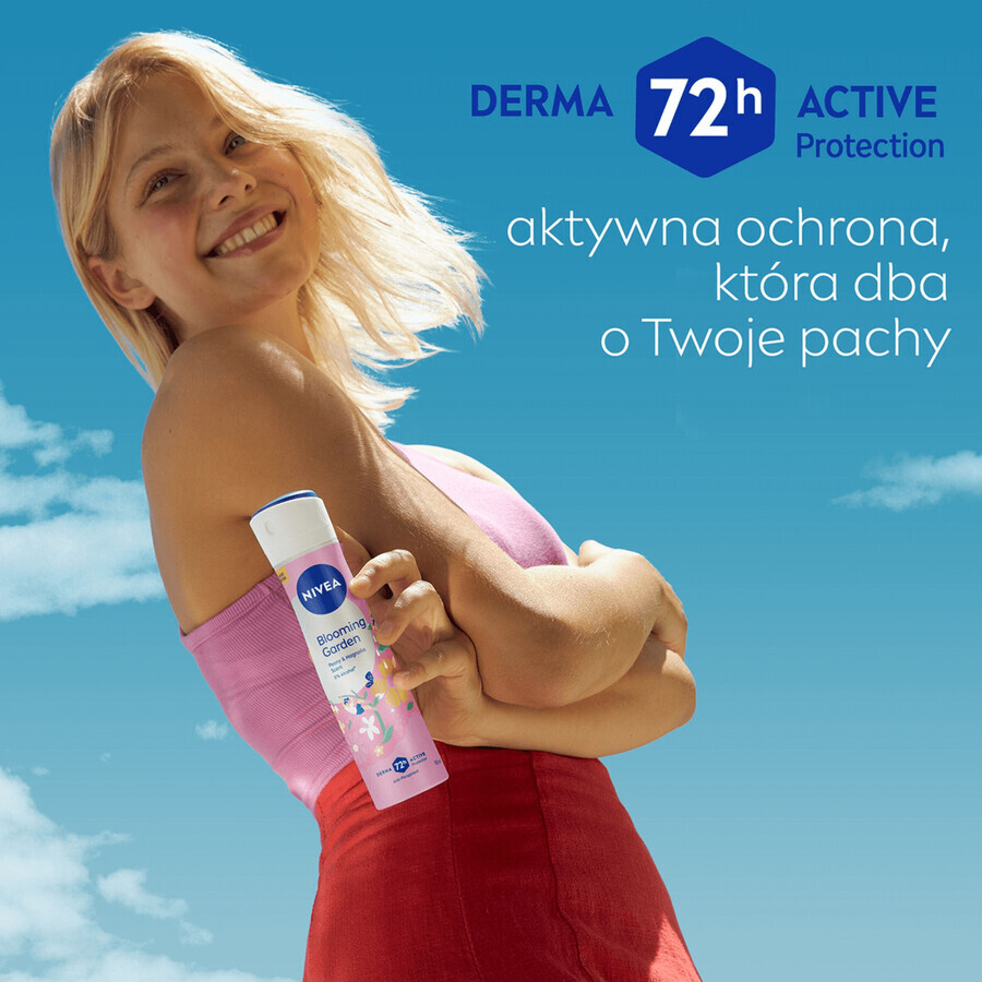 Nivea, antiperspirant spray, Blooming Garden, 150 ml