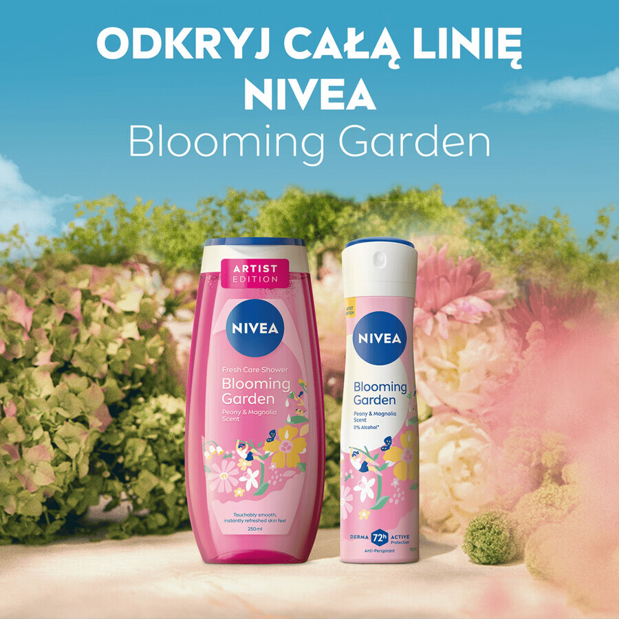 Nivea, antiperspirant spray, Blooming Garden, 150 ml
