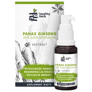 Healthy Herb Extracto de ginseng coreano, spray, 30 ml