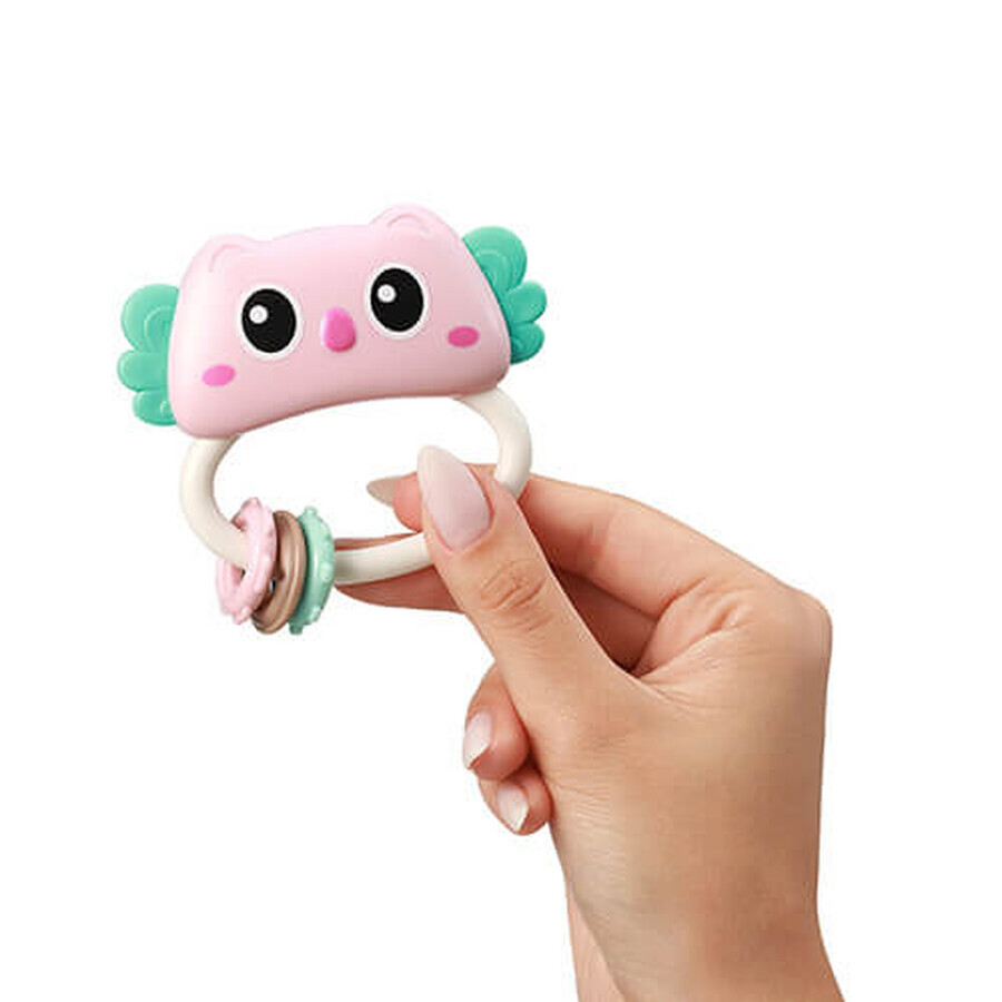 BabyOno, rattle, owl, from birth, 1 piece