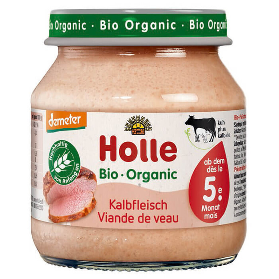 Holle Bio-Schale, Kalbfleisch, ab 5 Monate, 125 g