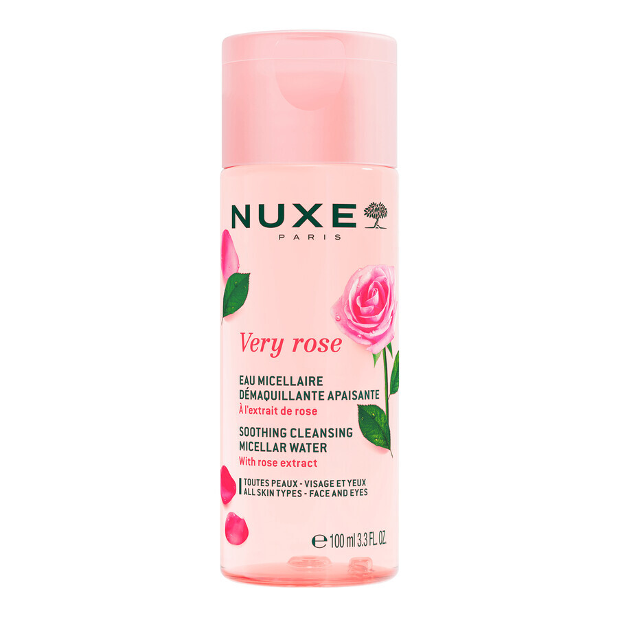 Coffret Nuxe My Pink Crush, masque, 75 ml + eau micellaire, 100 ml + crème, 15 ml + huile sèche Or Florale, 10 ml + pochette cosmétique