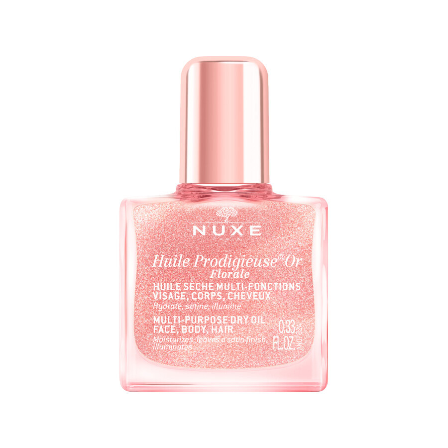 Coffret Nuxe My Pink Crush, masque, 75 ml + eau micellaire, 100 ml + crème, 15 ml + huile sèche Or Florale, 10 ml + pochette cosmétique