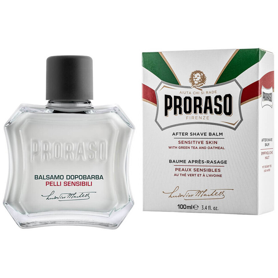 Proraso Sensitive, bálsamo para después del afeitado, 100 ml